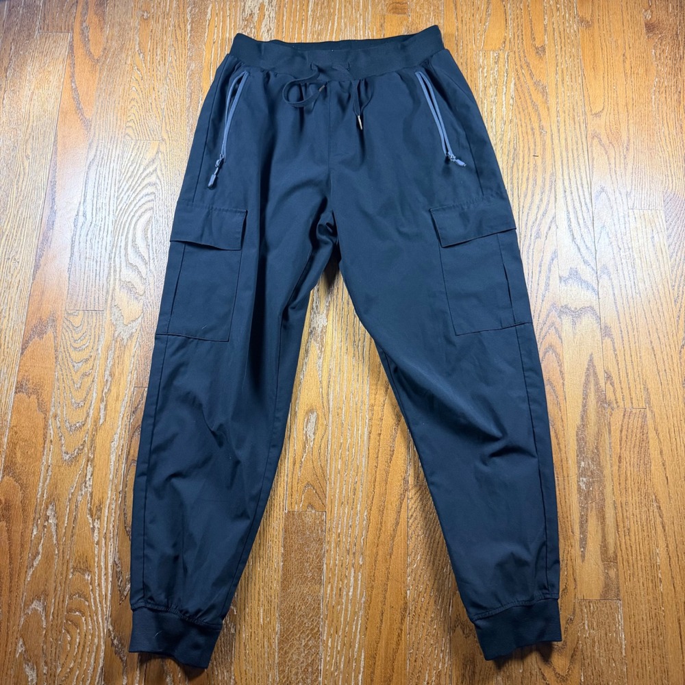 Libin Women Black Cargo Joggers Hiking Pants Lightweight Quick Dry Size Medium